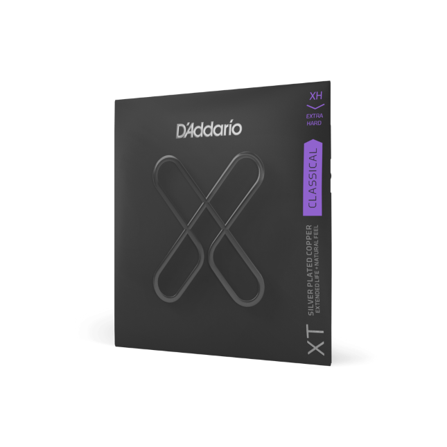 Extra Hard Tension, XT Composite/Nylon Coated Classical Guitar Strings