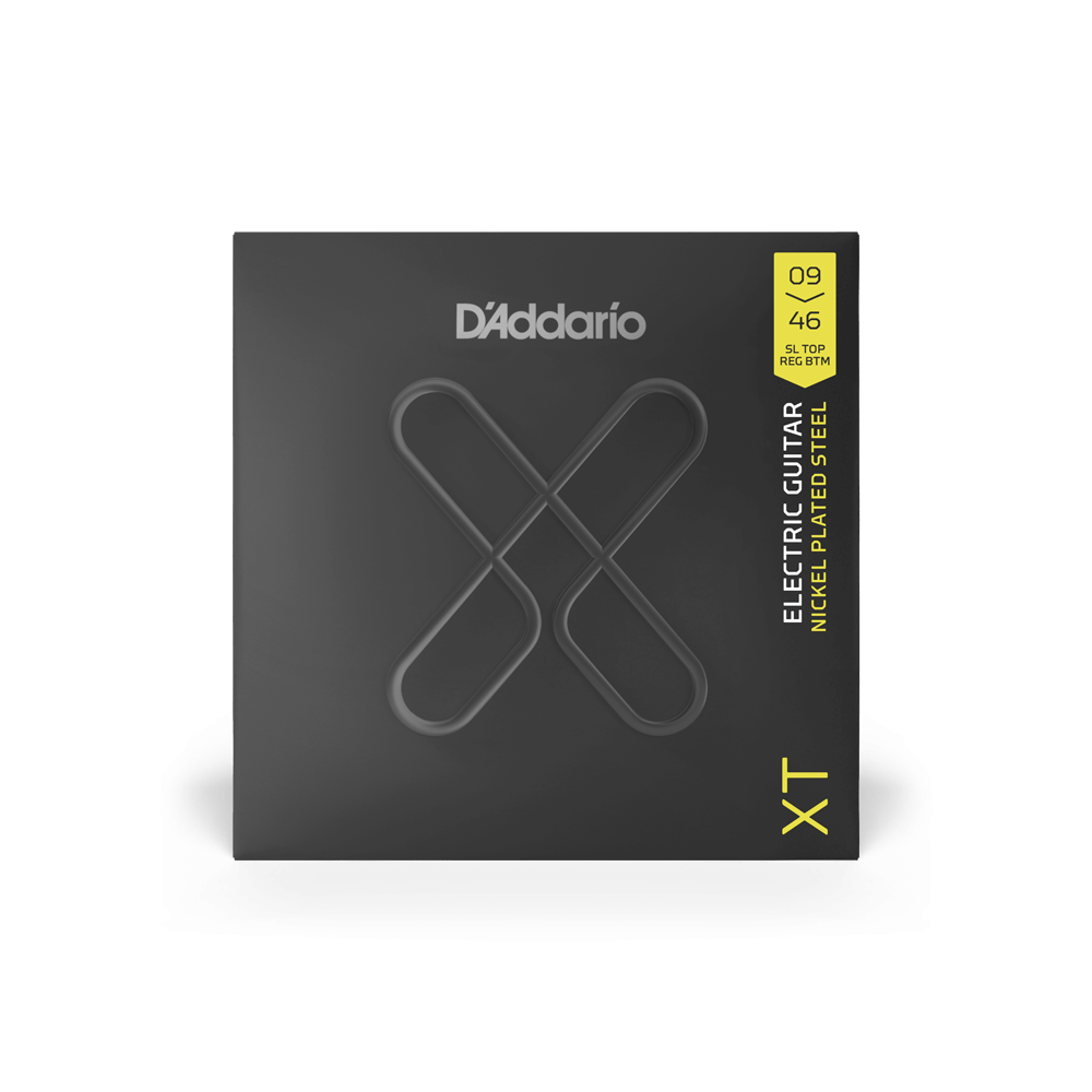 09-46 Super Lt Top/Reg Btm, XT Nickel Coated Electric Guitar Strings