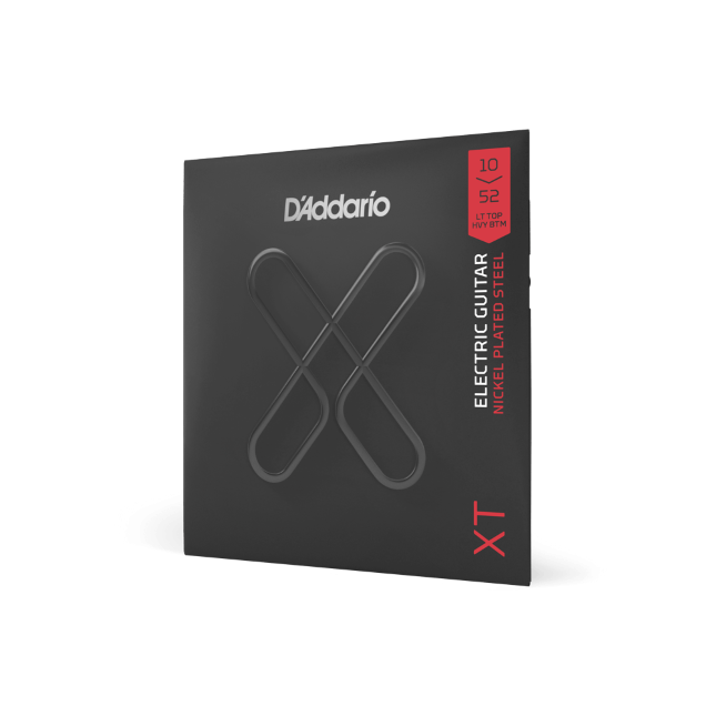 10-52 Lt Top/Heavy Btm, XT Nickel Coated Electric Guitar Strings