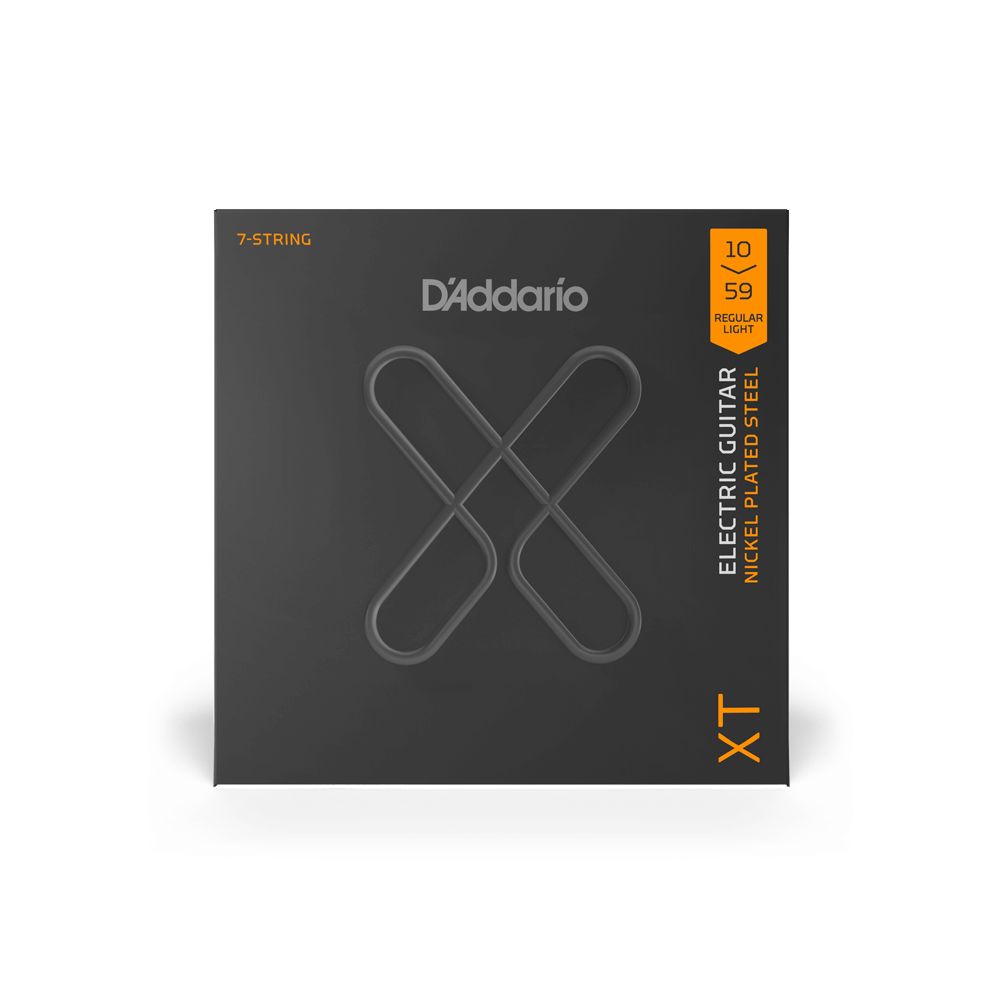 10-59 Regular Light 7-String, XT Nickel Coated Electric Guitar Strings