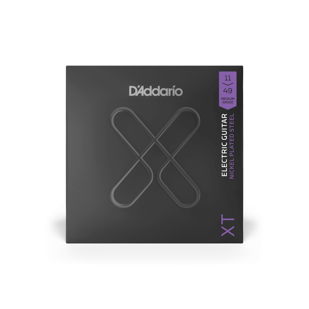 11-49 Medium XT Nickel Coated Electric Guitar Strings, 3 Sets