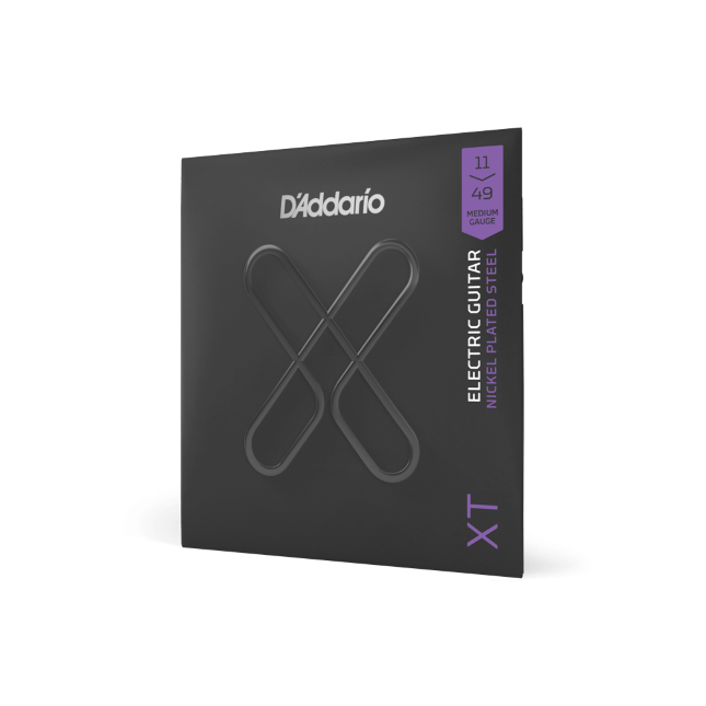 11-49 Medium, XT Nickel Coated Electric Guitar Strings