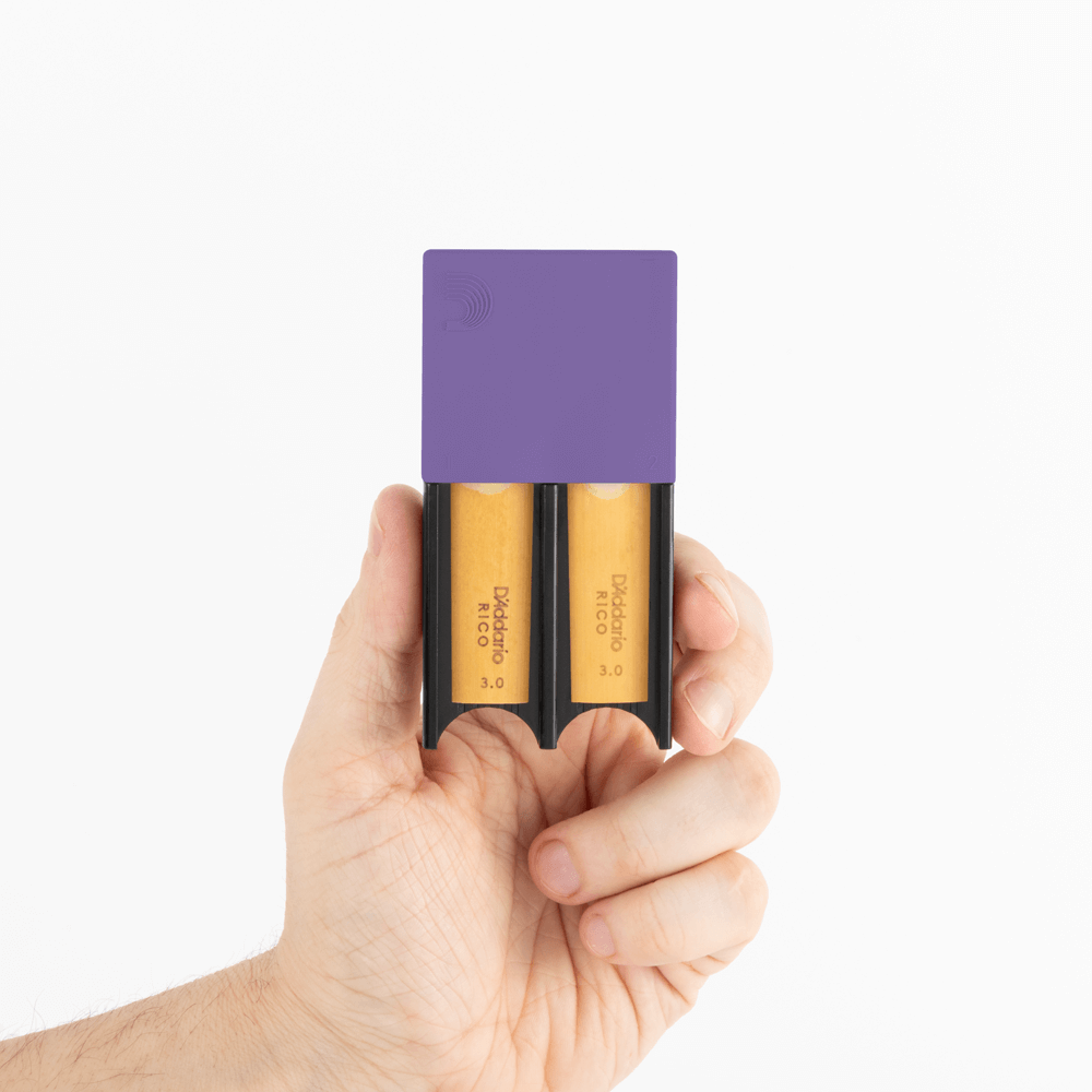 D'Addario Reed Guard, Large, Purple