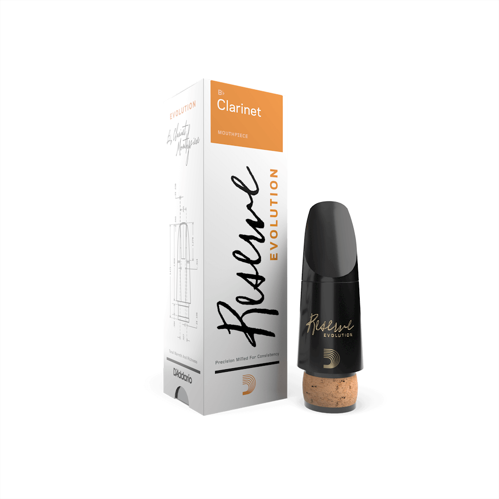 D'Addario Reserve Evolution Bb Clarinet Mouthpiece, EV10