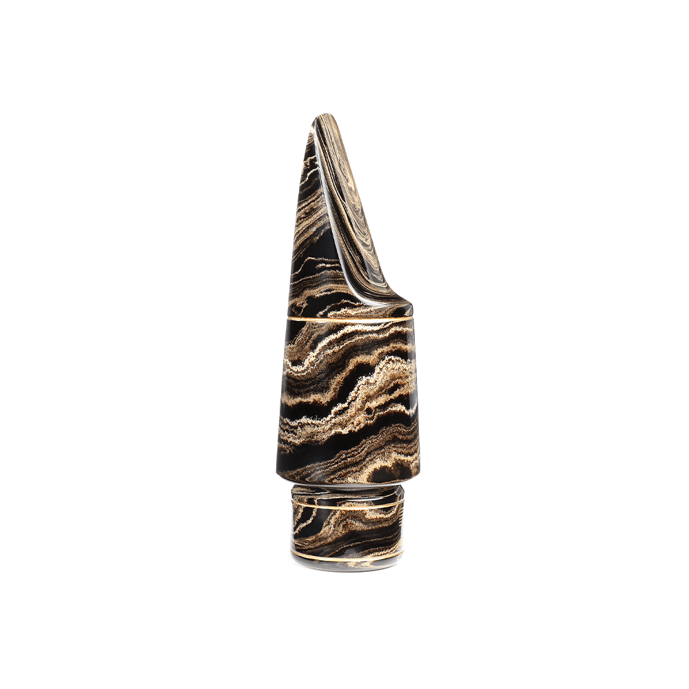 D'Addario Select Jazz Marble Alto Saxophone Mouthpiece, D6M-MB