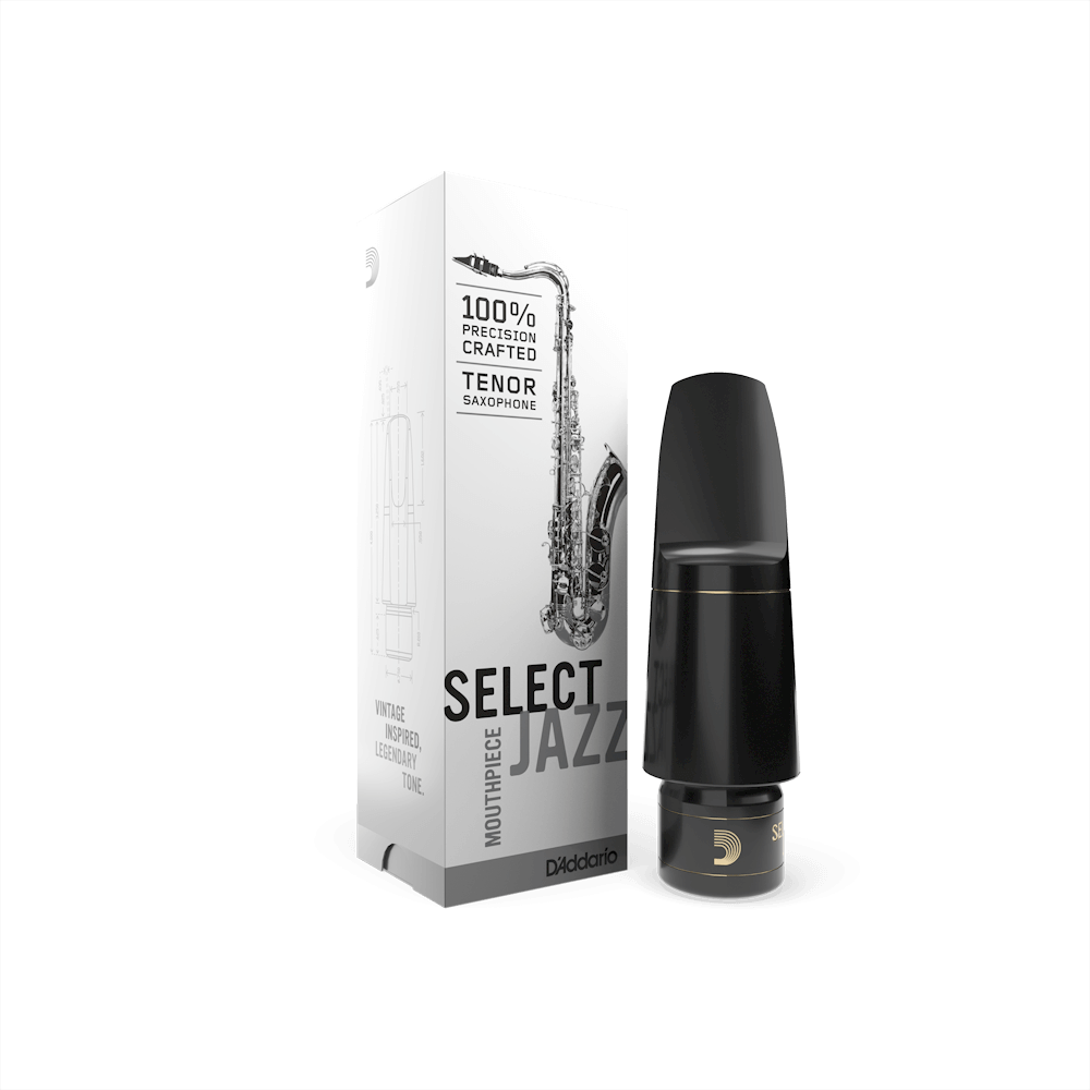D'Addario Select Jazz Tenor Saxophone Mouthpiece, D6M