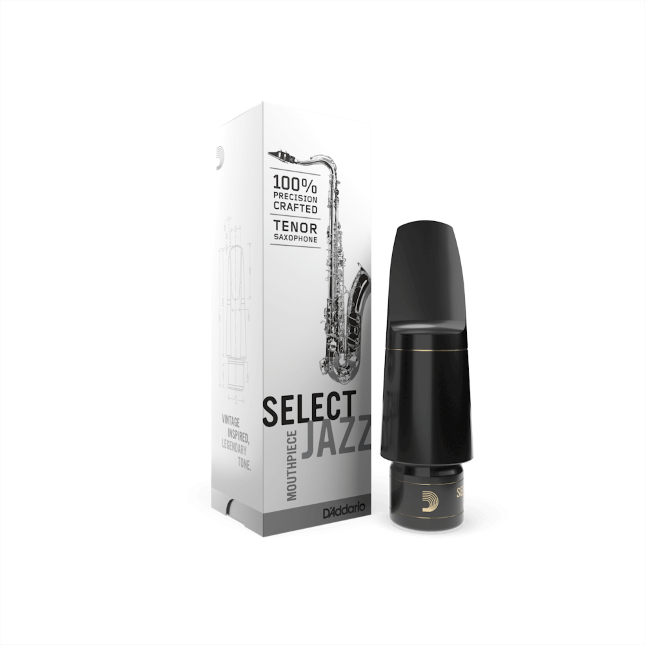 D&#39;Addario Select Jazz Tenor Saxophone Mouthpiece, D6M