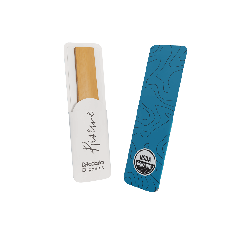 D'Addario Organic Reserve Bb Clarinet Reeds, Strength 4.0, Individually-Sealed, 10-Pack