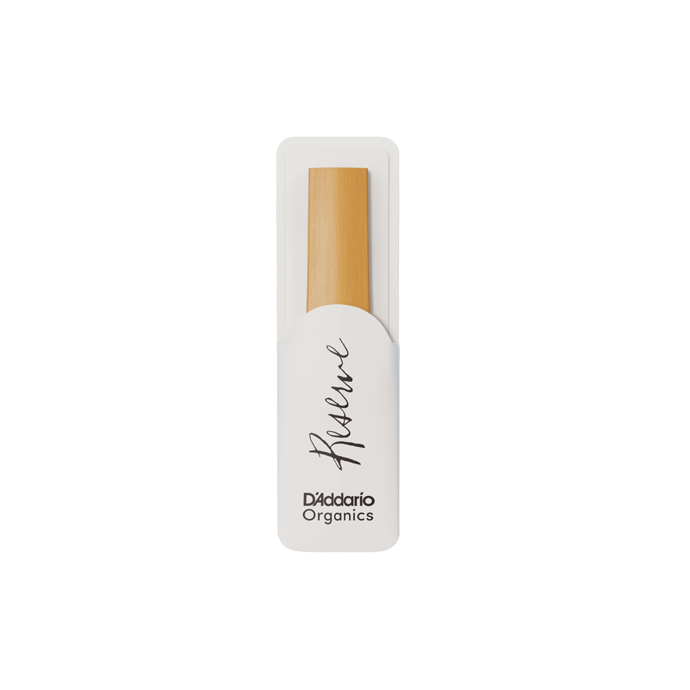 D'Addario Organic Reserve Bb Clarinet Reeds, Strength 4.0, Individually-Sealed, 10-Pack
