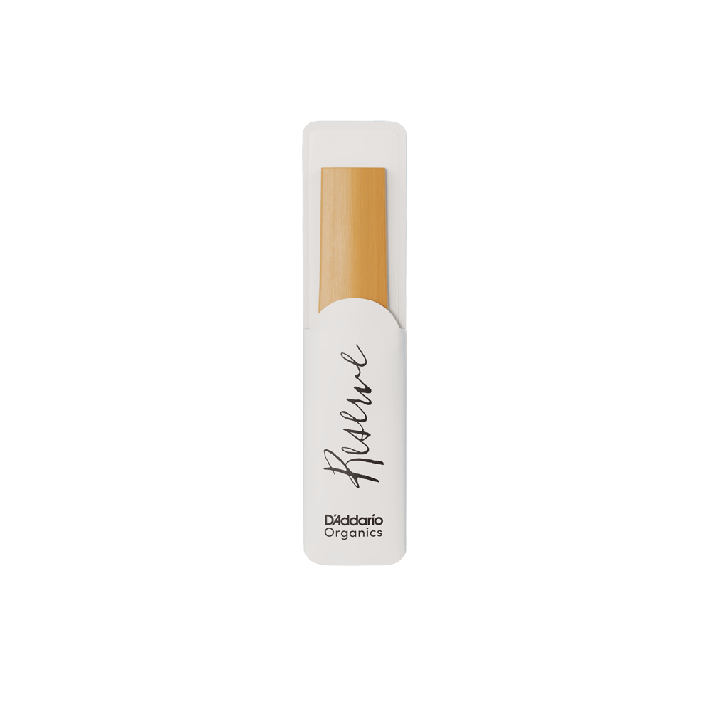 D'Addario Organic Reserve Bass Clarinet Reeds, Strength 3.0, Individually-Sealed, 5-Pack
