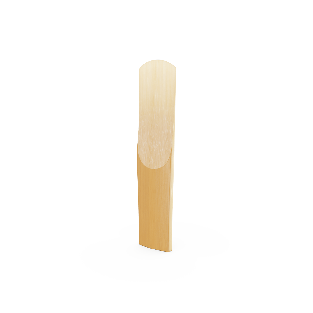 D'Addario Organic Select Jazz Unfiled Alto Saxophone Reeds, Strength 2 Hard, Individually-Sealed, 10-Pack