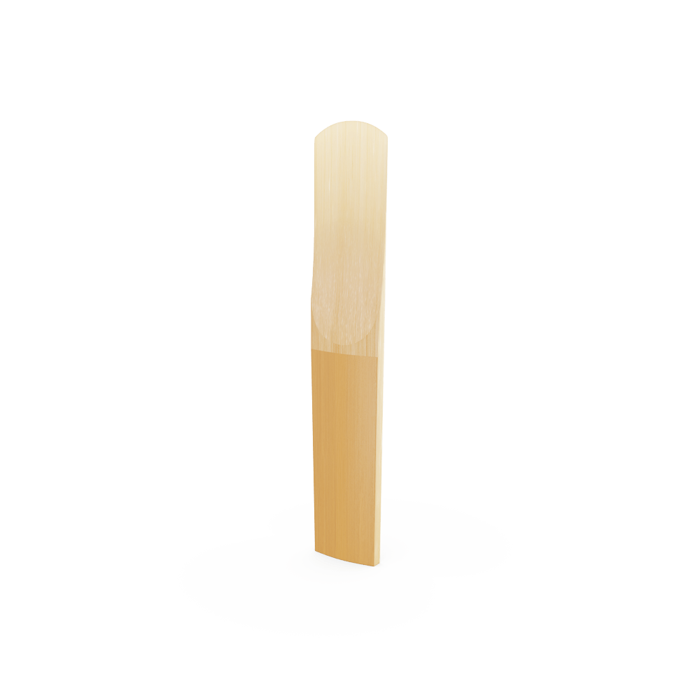 D'Addario Organic Select Jazz Filed Baritone Saxophone Reeds, Strength 3 Soft, Individually-Sealed, 5-Pack