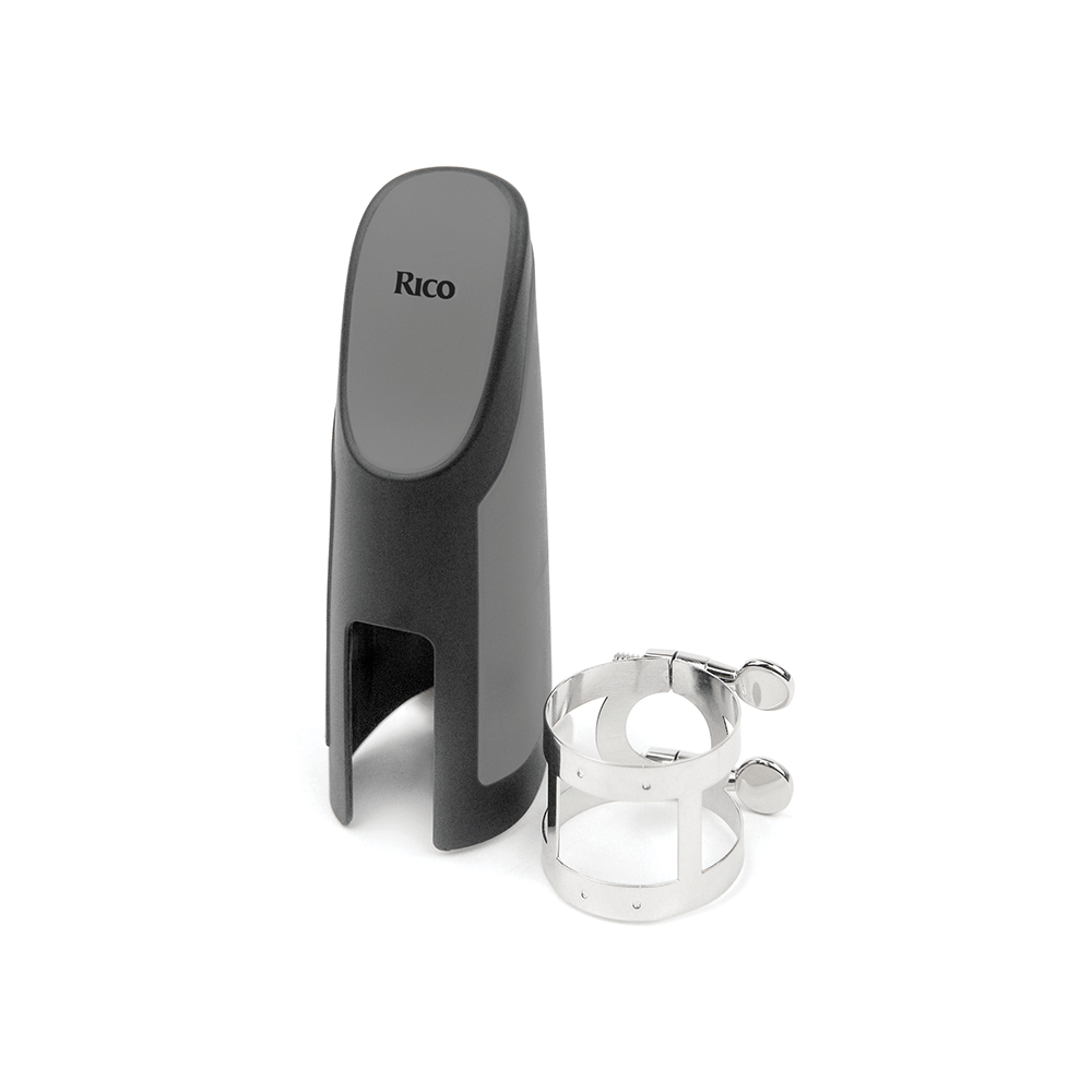 Rico Ligature & Cap, Bass Clarinet, Nickel