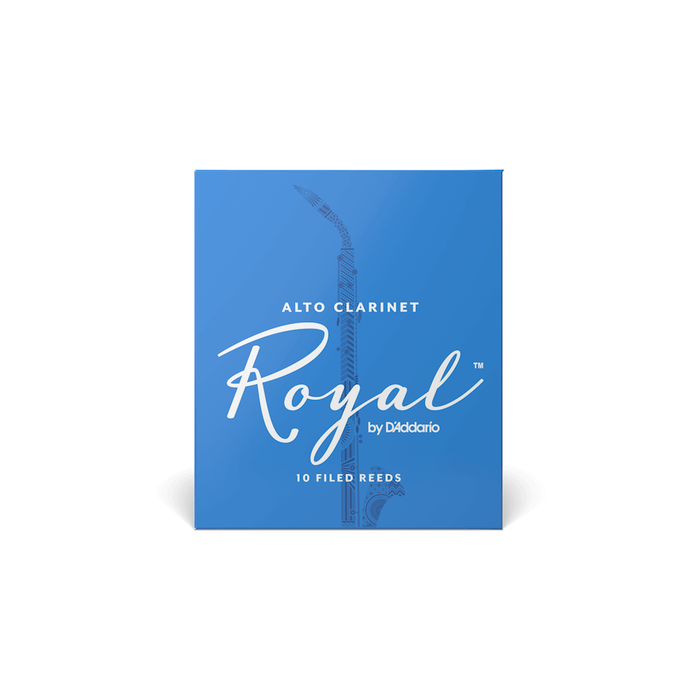 Royal by D'Addario Alto Clarinet Reeds, Strength 1.5, 10 Pack