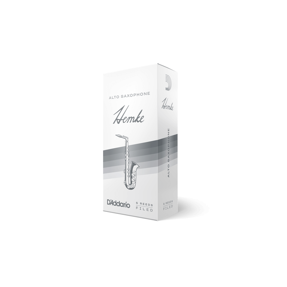 Frederick L. Hemke Alto Saxophone Reeds, Strength 3.0+, 5 Pack