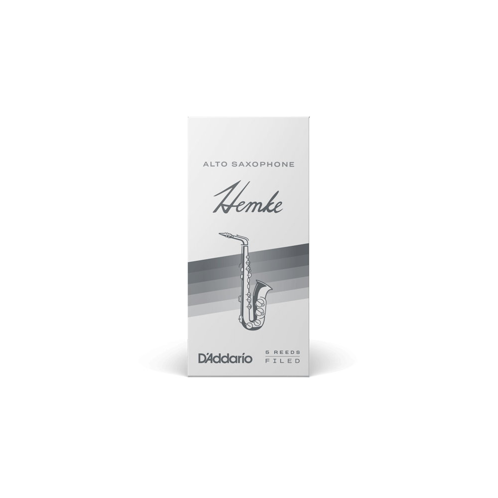 Frederick L. Hemke Alto Saxophone Reeds, Strength 4.0, 5 Pack