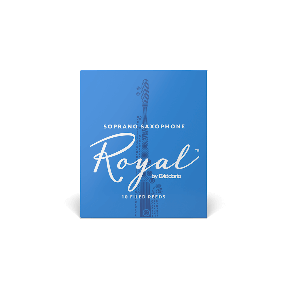 Royal by D'Addario Soprano Sax Reeds, Strength 3, 10-pack