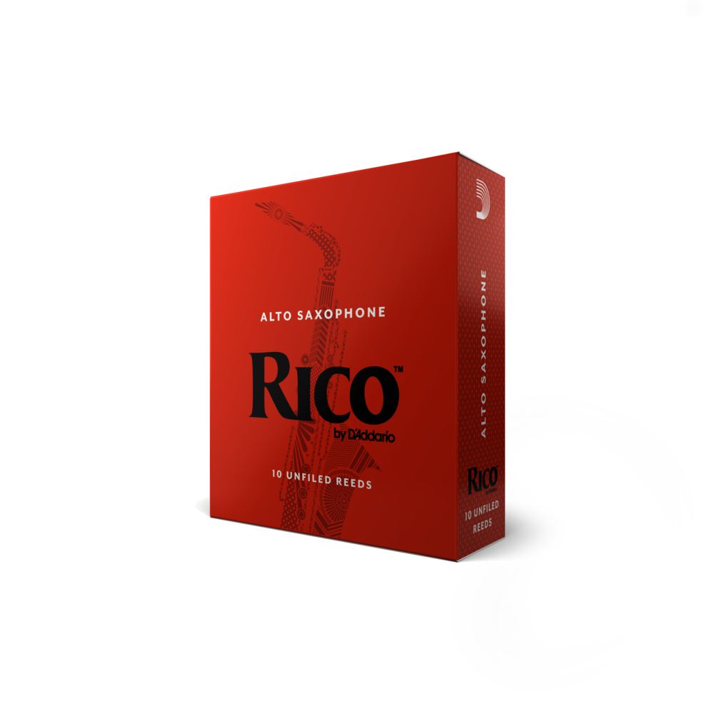 Rico by D'Addario Alto Sax Reeds, Strength 4, 10-pack
