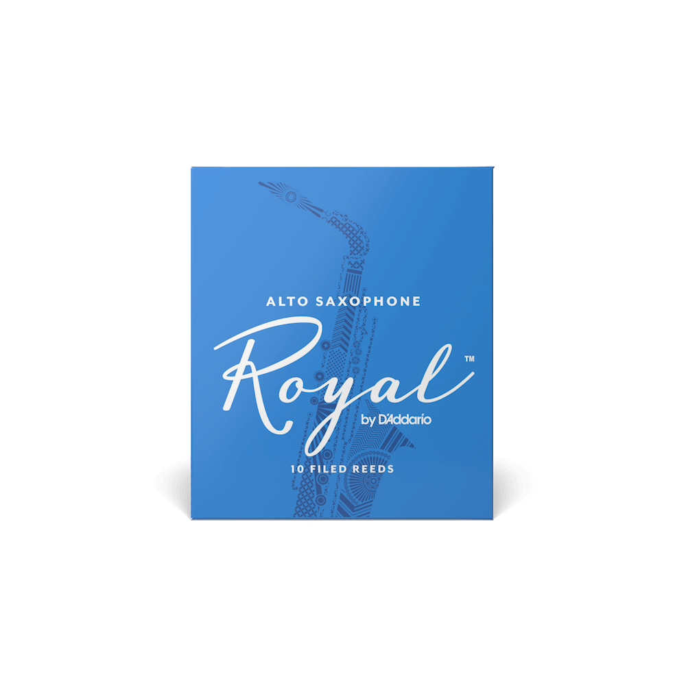 Royal by D'Addario Alto Sax Reeds, Strength 3, 10-pack