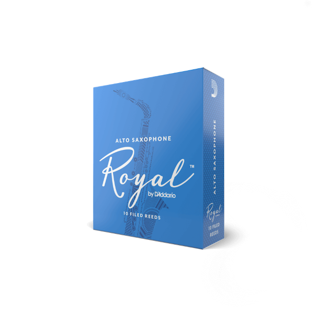 Royal by D'Addario Alto Sax Reeds, Strength 4, 10-pack