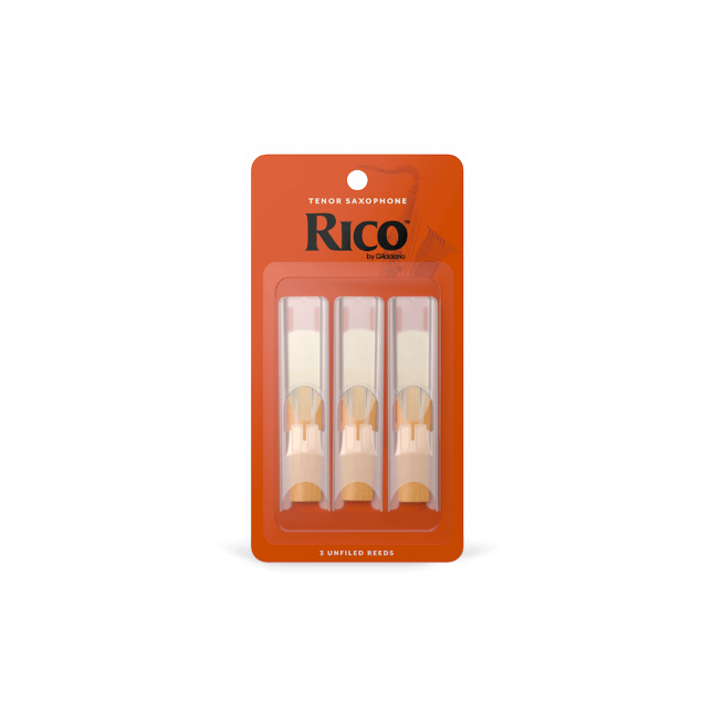 Rico by D&#39;Addario Tenor Sax Reeds, Strength 2, 3-pack