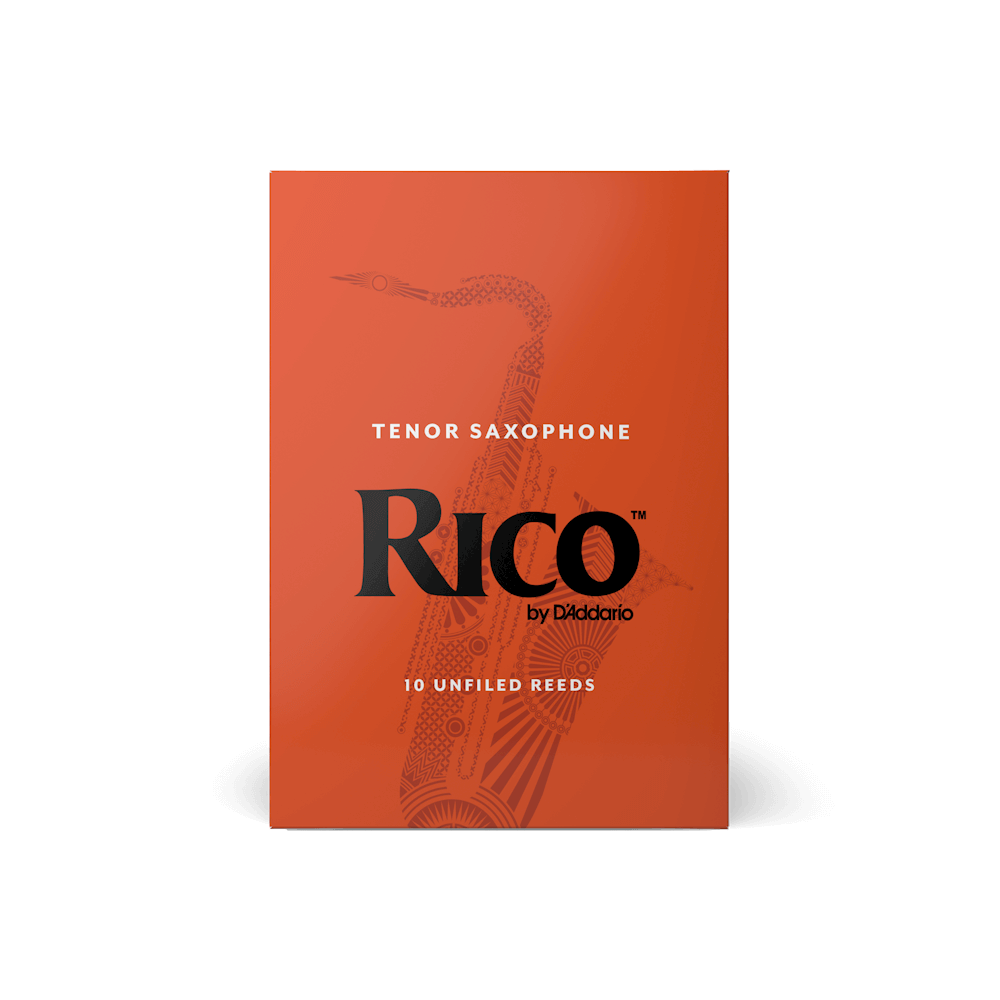 Rico by D'Addario Tenor Sax Reeds, Strength 3, 10-pack