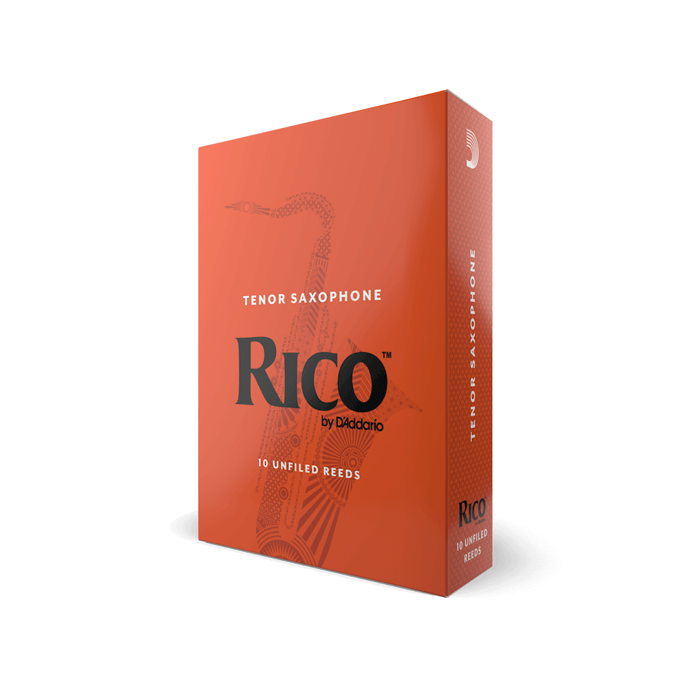 Rico by D'Addario Tenor Sax Reeds, Strength 3, 10-pack