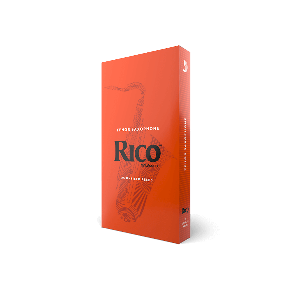 Rico by D'Addario Tenor Sax Reeds, Strength 3.5, 25-pack