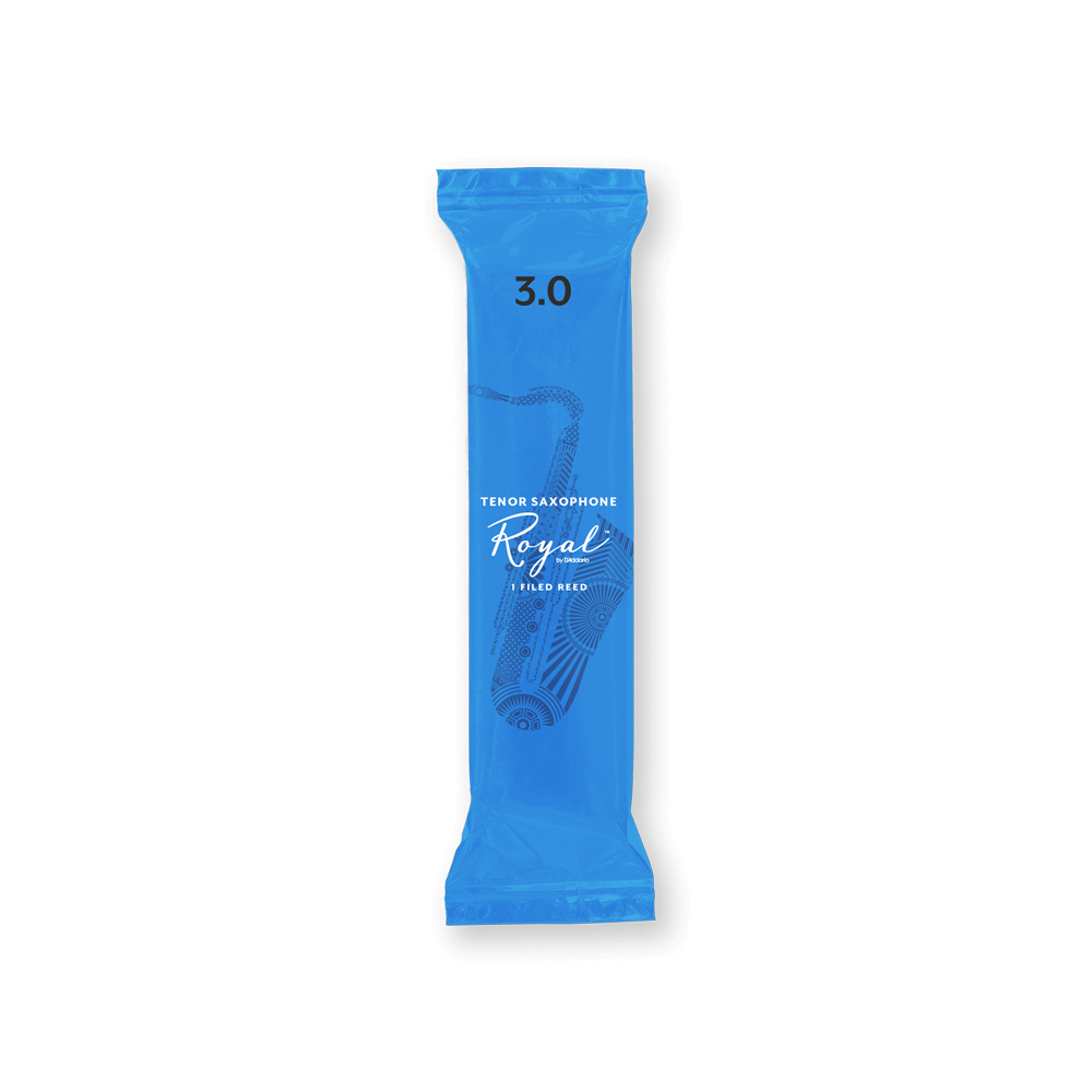 Royal by D'Addario Tenor Saxophone Reeds, #3.0, 25-Count Single Reeds