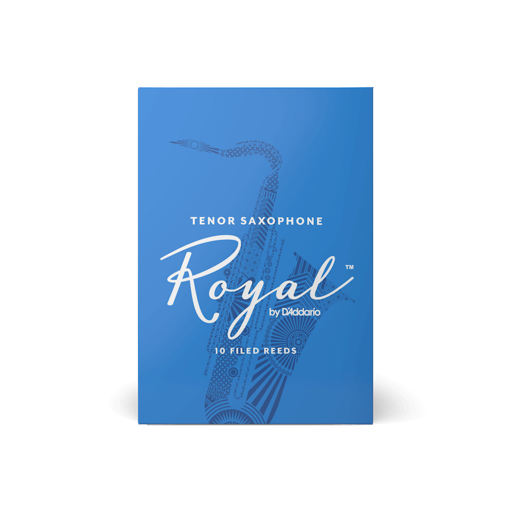 Royal by D'Addario Tenor Sax Reeds, Strength 3, 10-pack