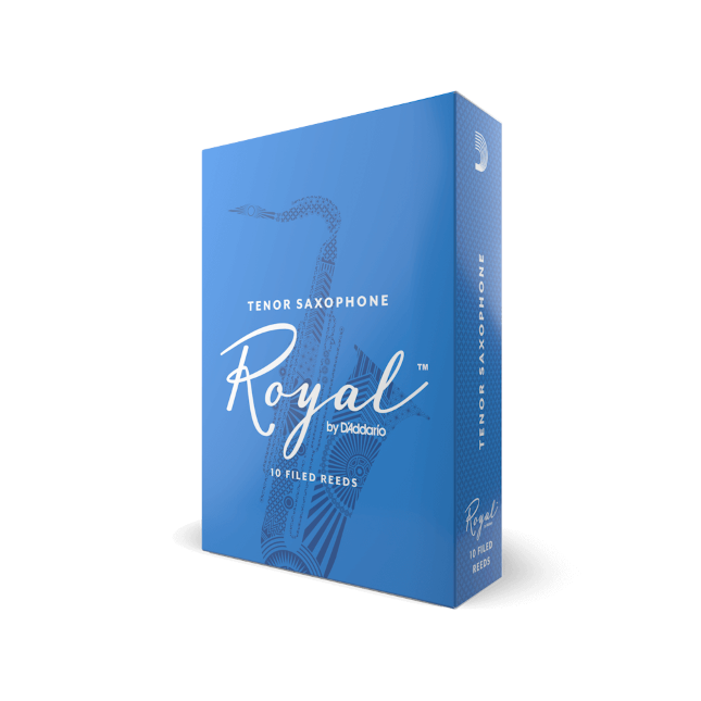 Royal by D'Addario Tenor Sax Reeds, Strength 5, 10-pack