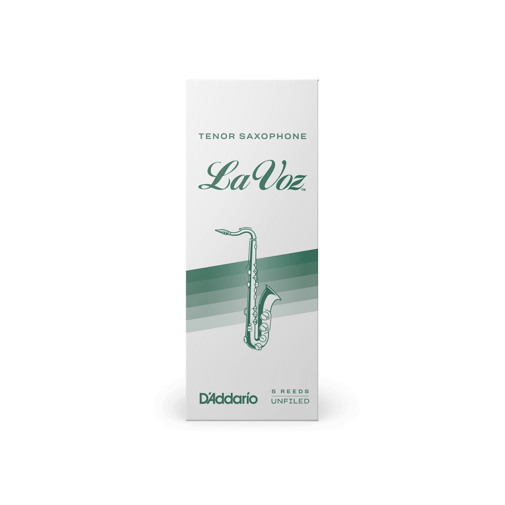 La Voz Tenor Saxophone Reeds, Soft, 5 Pack