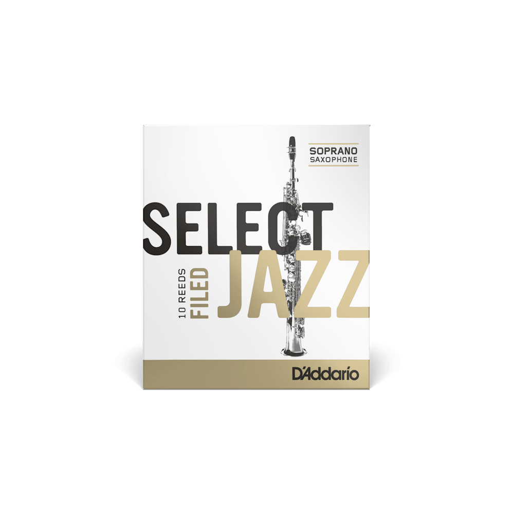 DSJ-I3S D’Addario Woodwinds DAddario Select Jazz Soprano Saxophone Reed Sampler Pack 3S/3M 