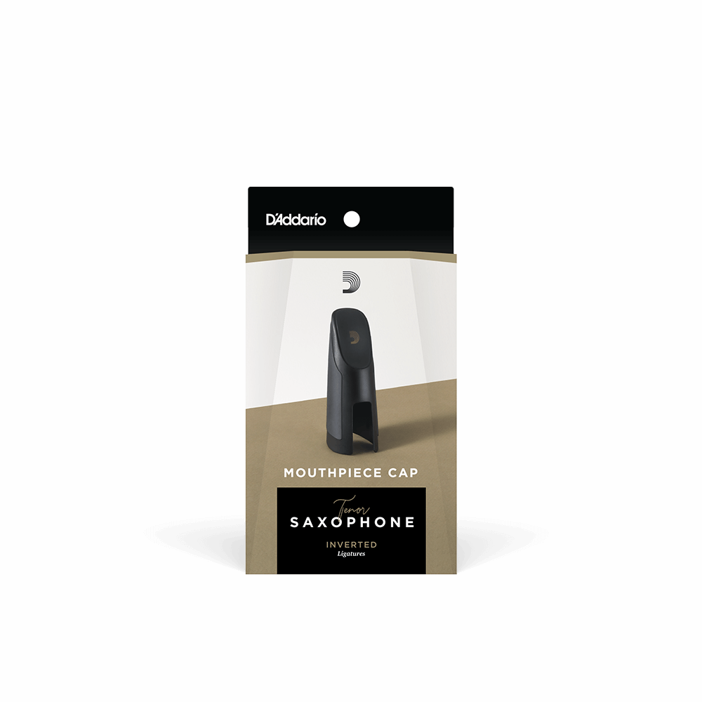 D'Addario Mouthpiece Cap, Tenor Saxophone, Fits Inverted Metal Ligatures