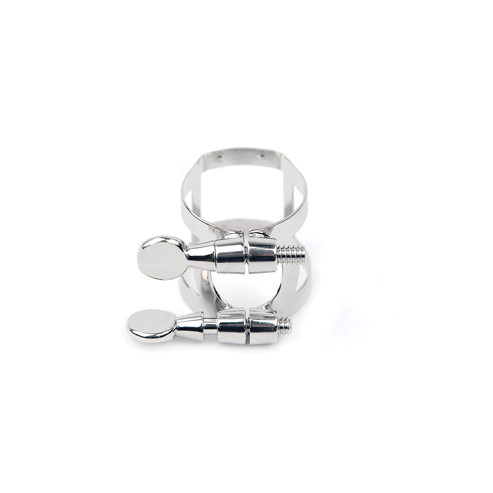 Rico Ligature & Cap, Tenor Saxophone (Hard Rubber), Nickel