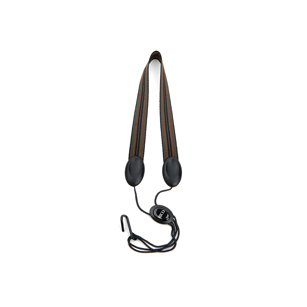 Rico Saxophone Strap, Soprano/Alto, Jazz Stripe 2