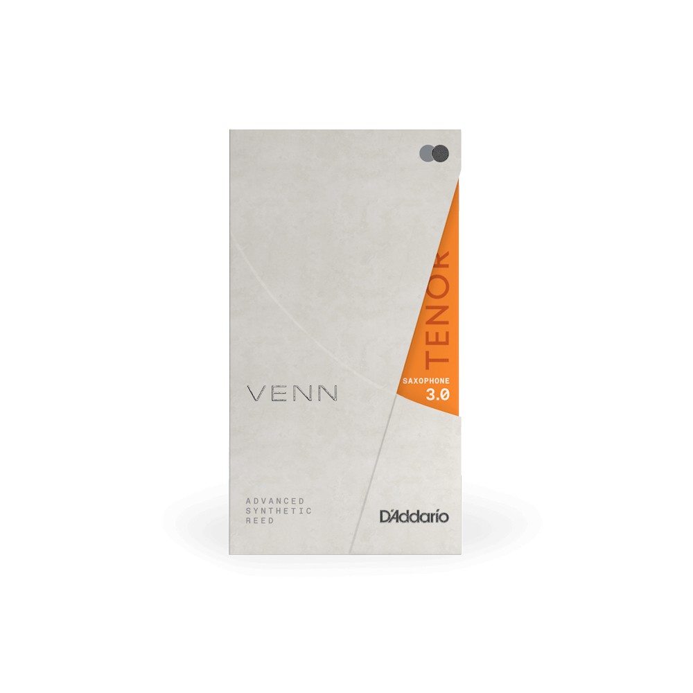 D'Addario VENN Tenor Saxophone Reed, G2, Strength 3.0