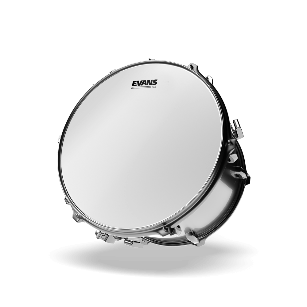 evans coated drum heads