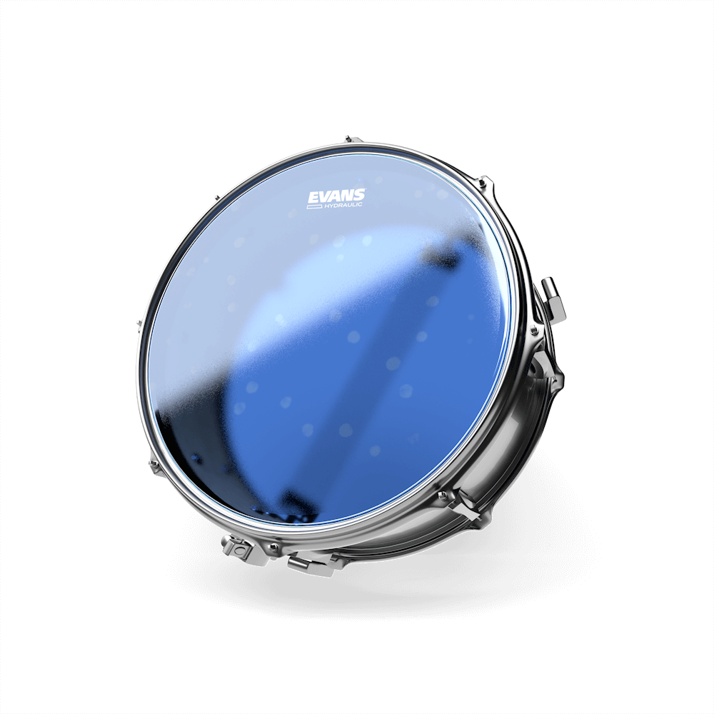 EVANS Hydraulic Blue Coated Snare Batter, 14 Inch