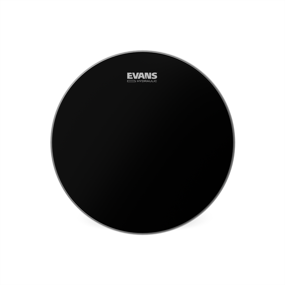 EVANS Hydraulic Black Coated Snare Batter, 14 Inch