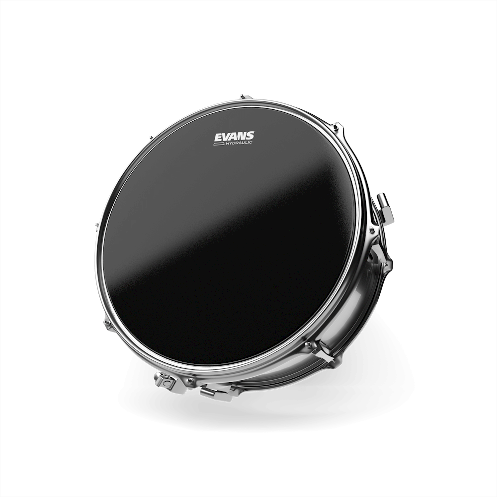 EVANS Hydraulic Black Coated Snare Batter, 14 Inch