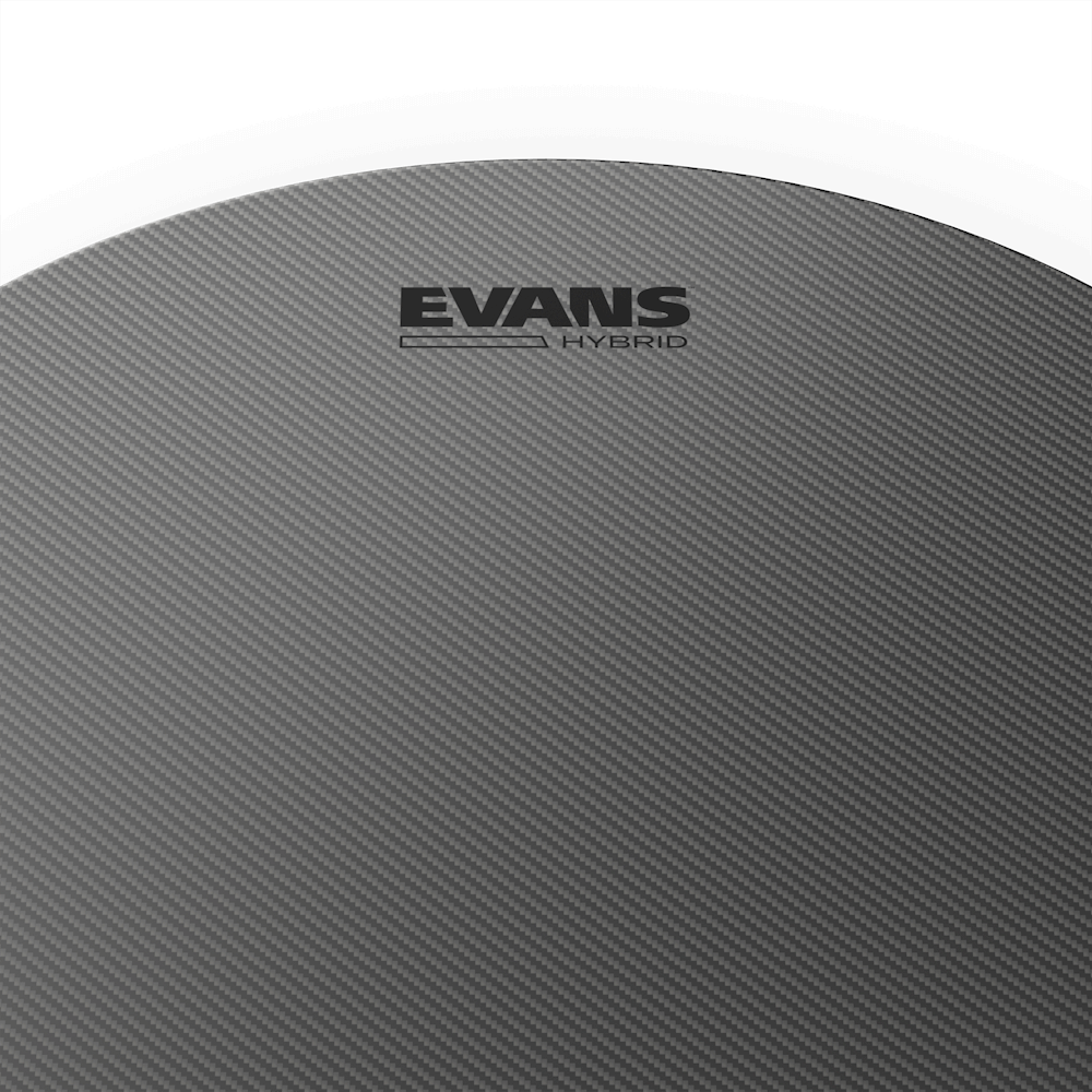 Hybrid Grey Drumhead | Evans Drumheads 