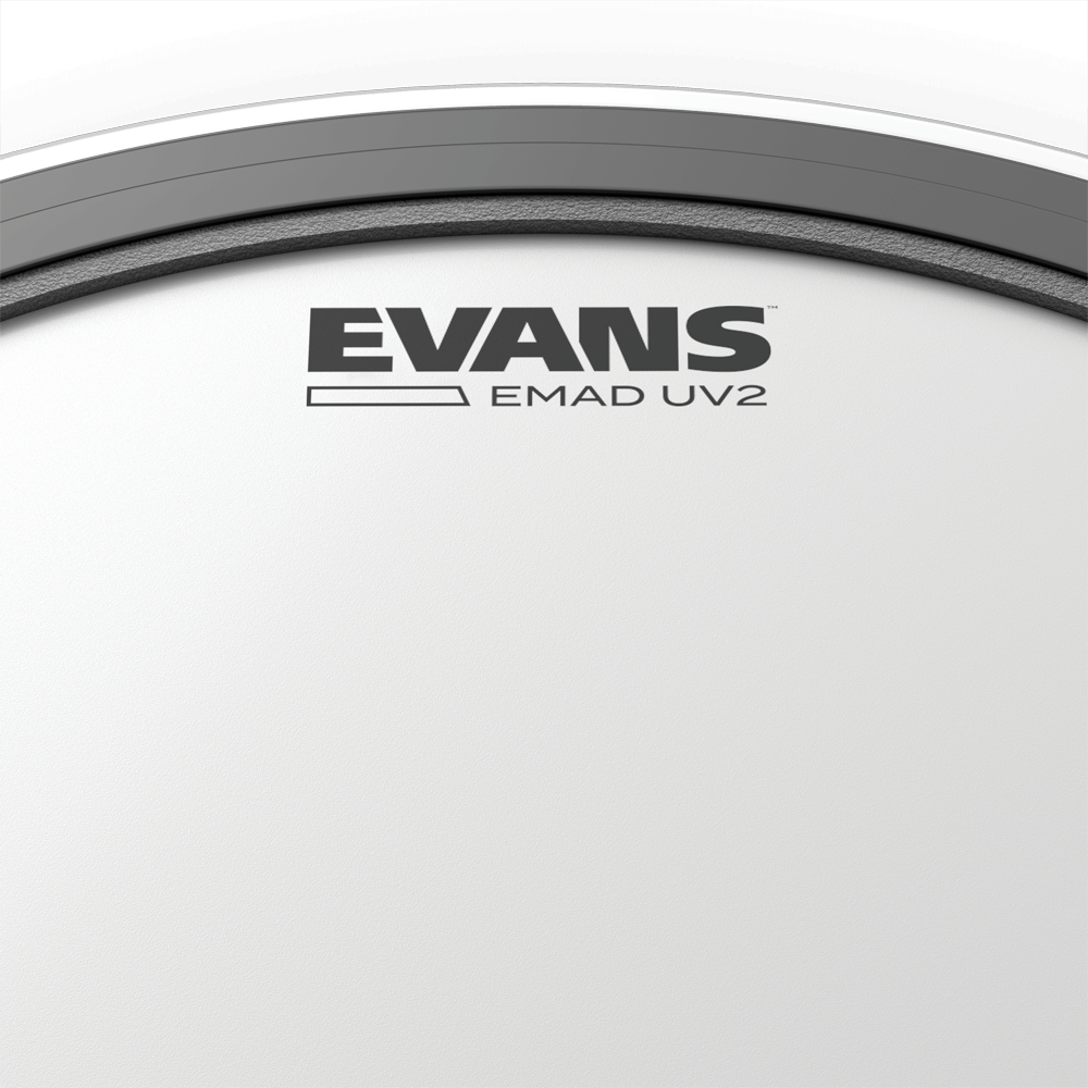 EVANS EMAD UV2 Bass Drumhead, 16 Inch