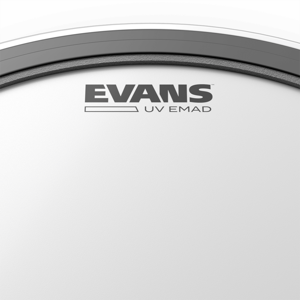 EVANS EMAD UV Coated Bass Batter Drumhead, 18 Inch