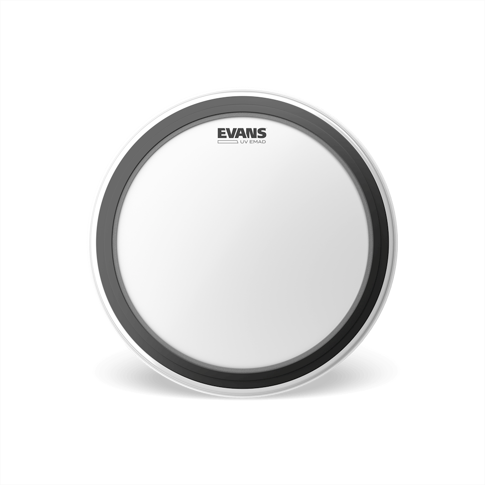 EVANS EMAD UV Coated Bass Batter Drumhead, 18 Inch