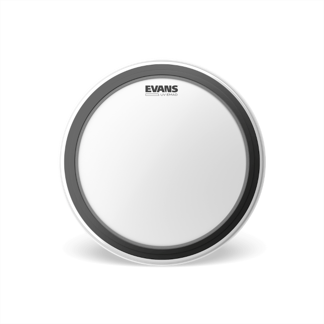 EVANS EMAD UV Coated Bass Batter Drumhead, 18 Inch