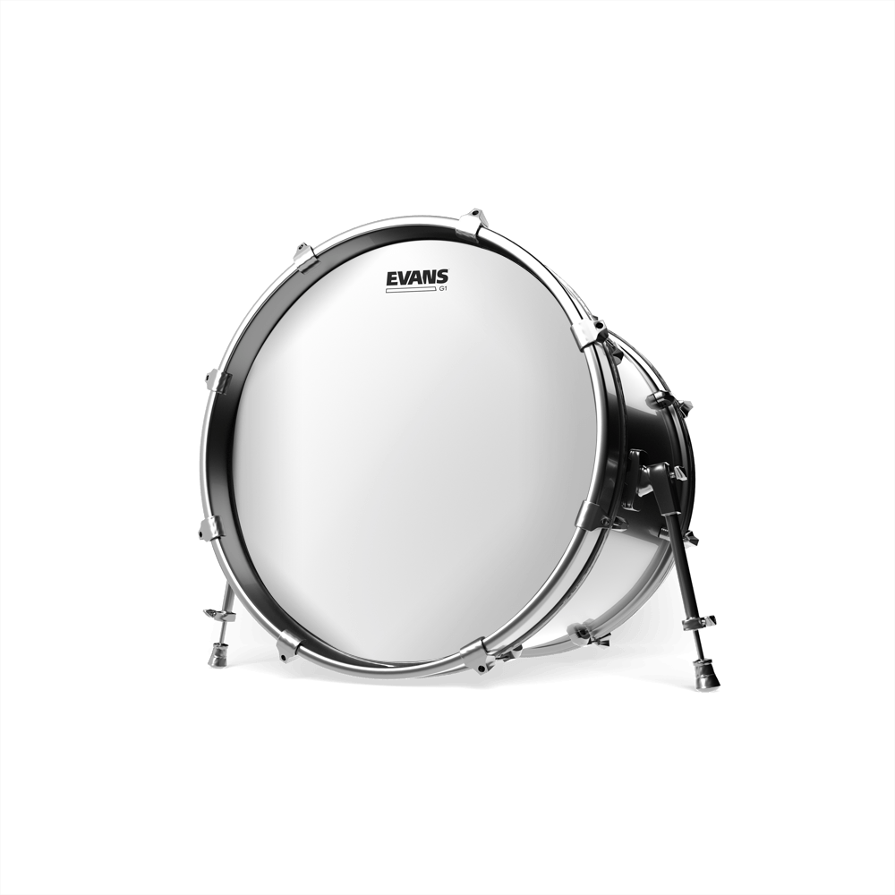 EVANS G1 Coated Bass Batter Drumhead, 18 Inch