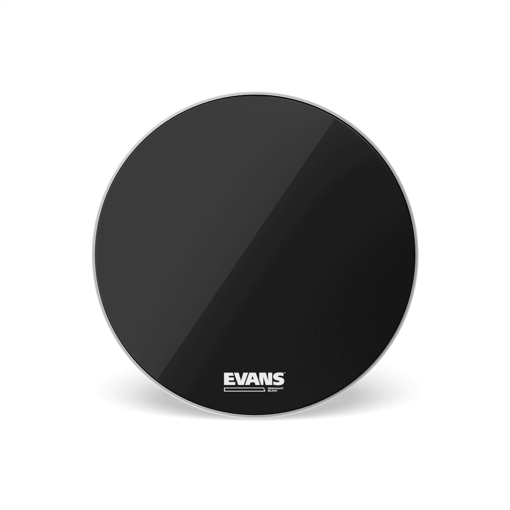 EVANS™ Resonant Black Bass Drum Head, 18 Inch