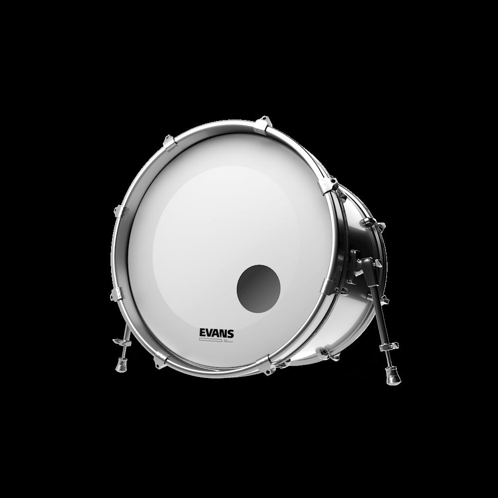 Evans EQ3 Frosted Bass Drum Head 20 Inch 