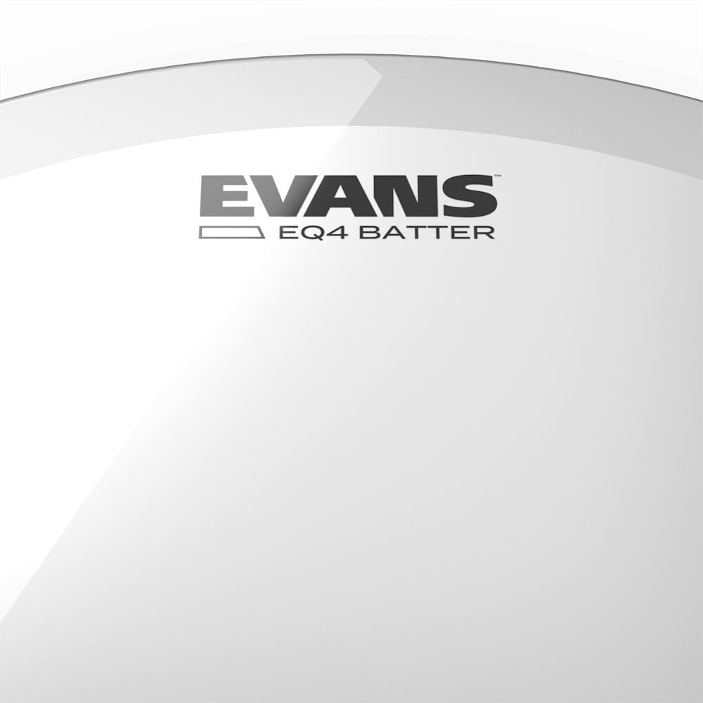 EVANS EQ4 Clear Bass Batter Drumhead, 20 Inch
